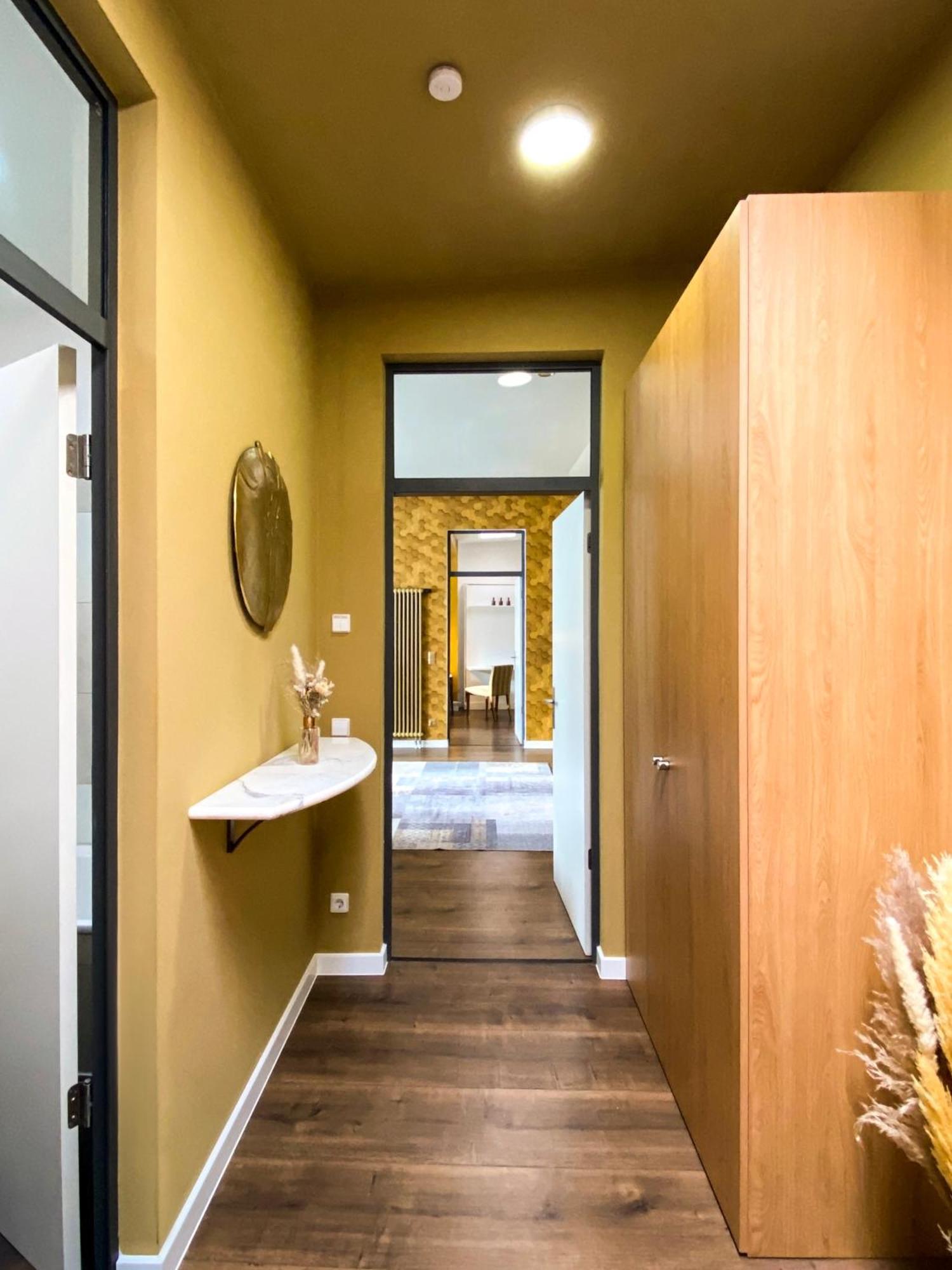 Exklusives Leipzig City Apartment Sunrise Exterior foto
