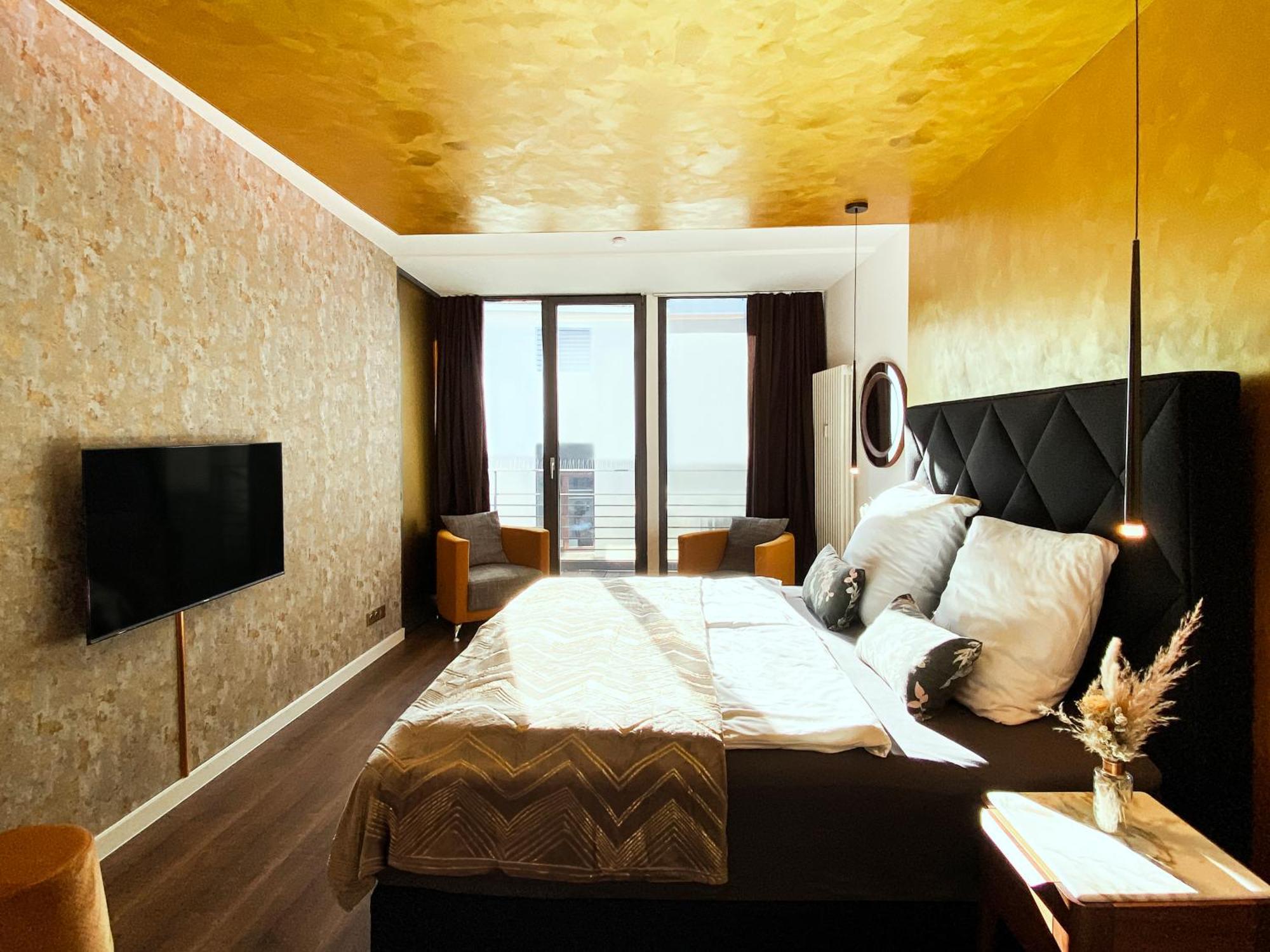 Exklusives Leipzig City Apartment Sunrise Exterior foto