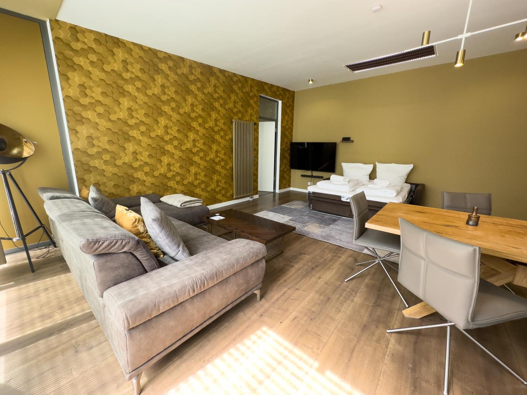 Exklusives Leipzig City Apartment Sunrise Exterior foto